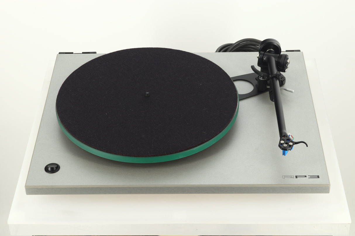 Rega RP3 Turntable - Silver / Elys 2 Cartridge