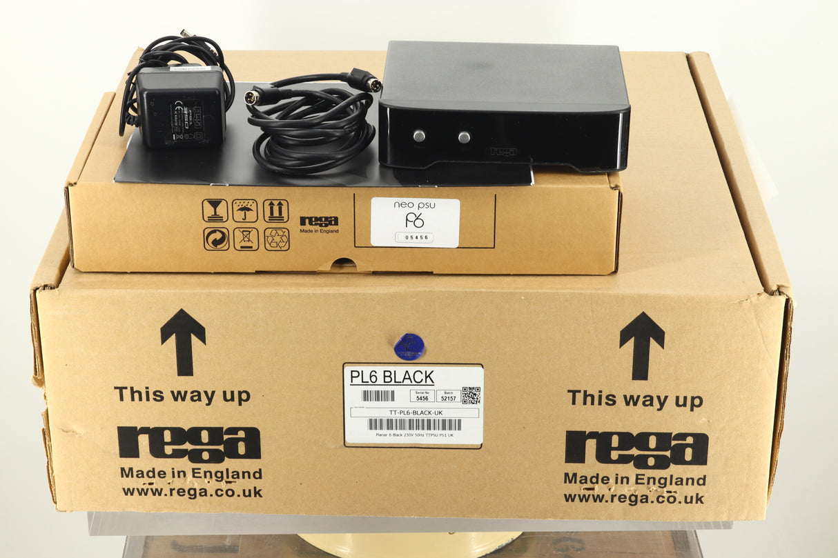 Rega Planar 6 Turntable - Black / Ania Pro Cartridge