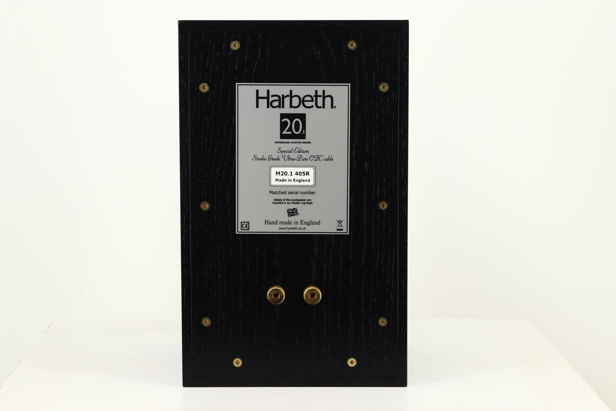 Harbeth Monitor M20.1 SE Standmount Speakers - Black Ash