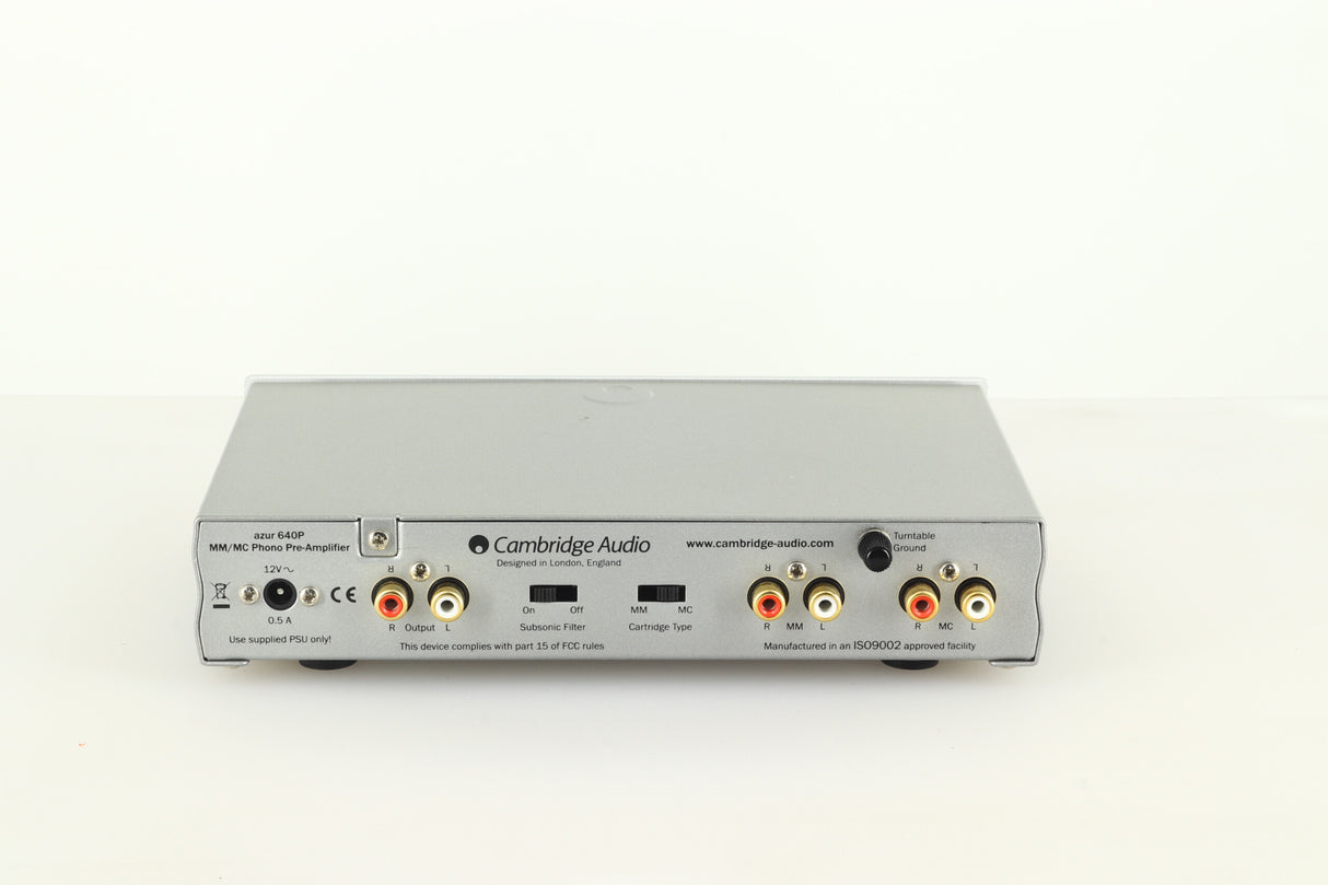 Cambridge Audio Azur 640P Phono Stage - Silver