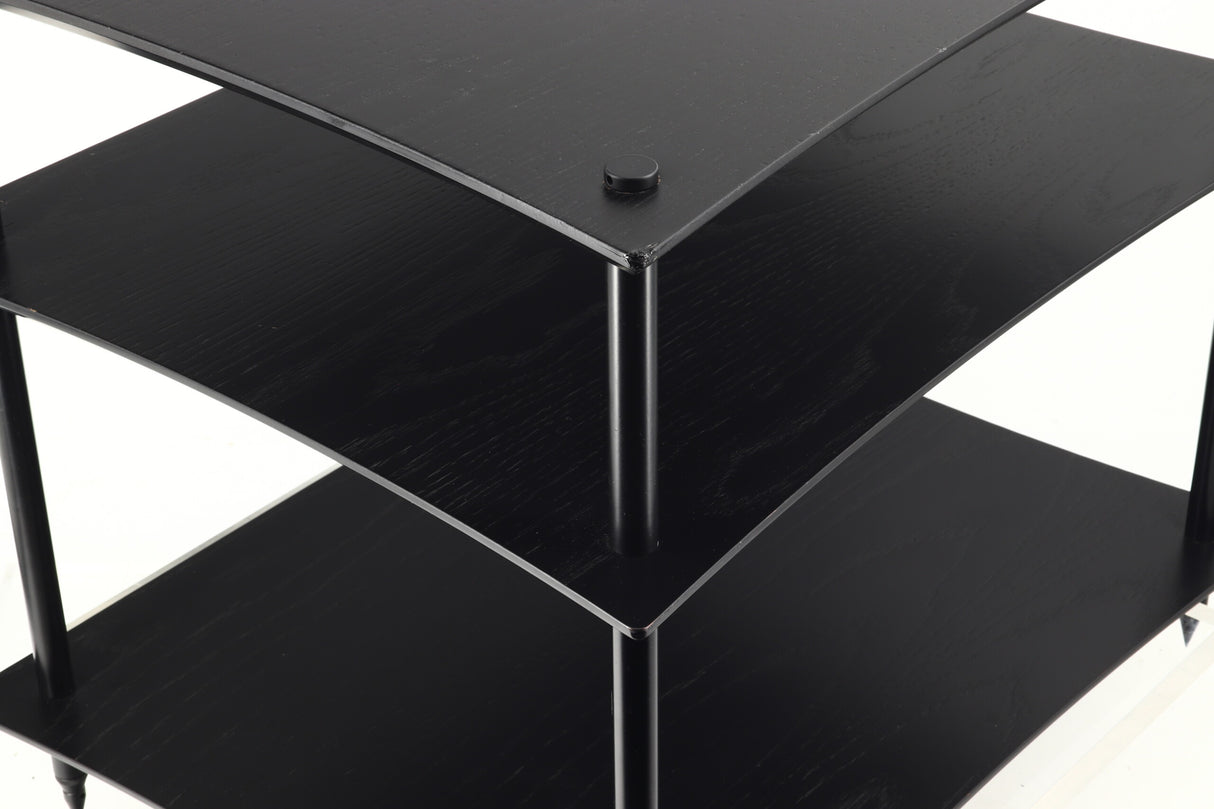 Quadraspire Q4L 3-Shelf Rack - Black