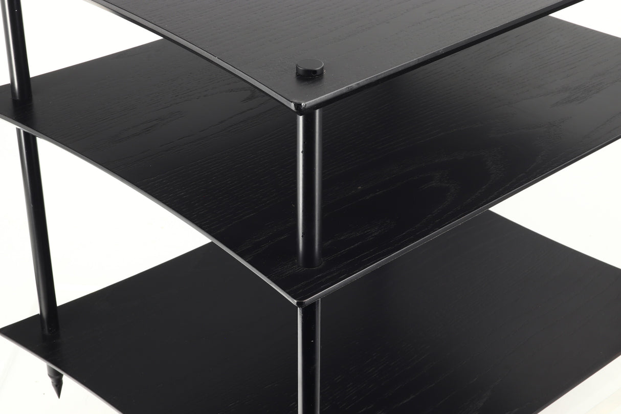 Quadraspire Q4L 3-Shelf Rack - Black