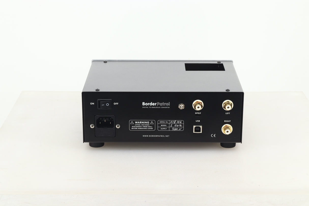 Border Patrol DAC S Digital Analogue Converter - Silver