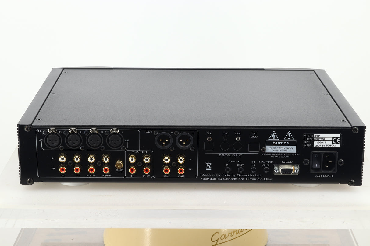 Moon by SimAudio Neo 350P Pre Amplifier - Black