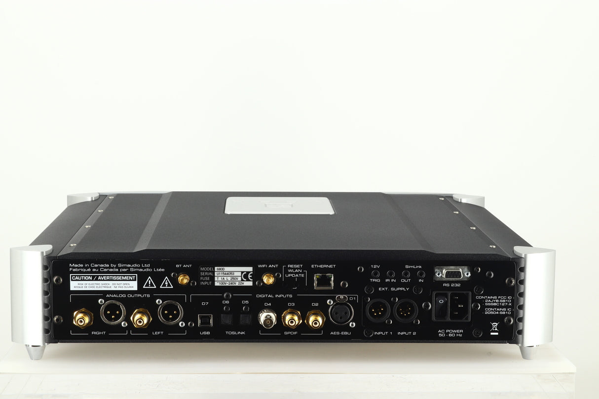 Moon by Sim Audio 680D Streaming DAC with MIND 2 Module - Two Tone