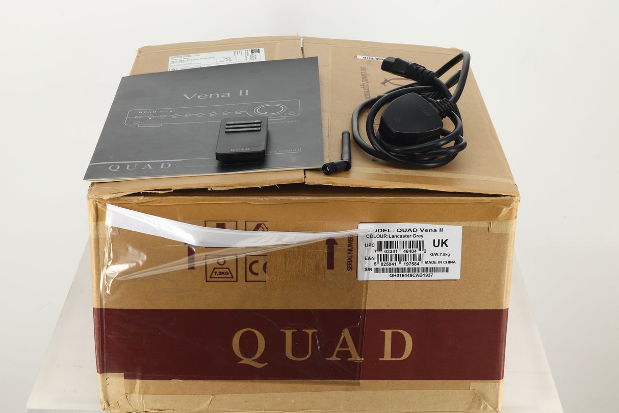 Quad Vena II Integrated Amplifier - Lancaster Grey