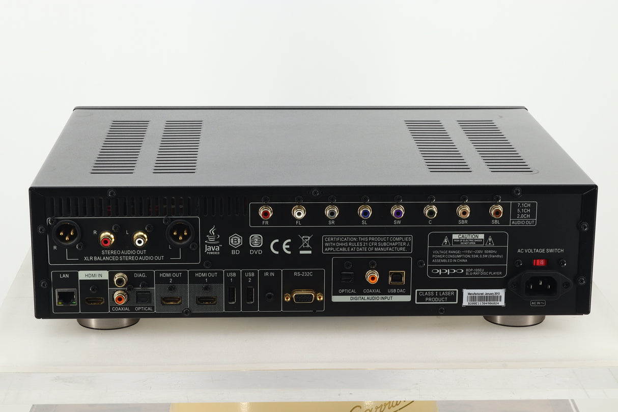 Oppo BDP-105EU Universal Player