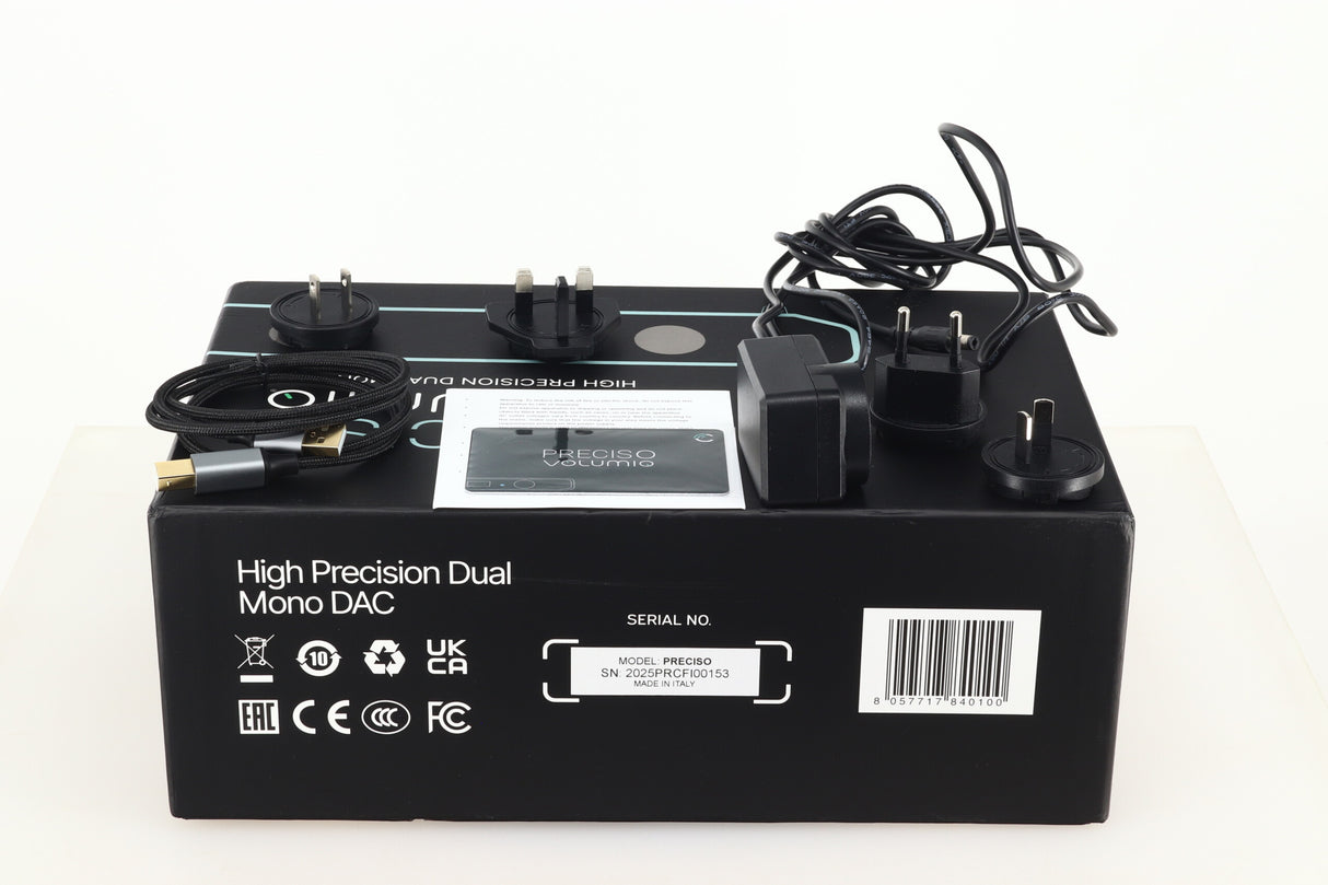 Volumio Preciso Digital Analogue Converter - Black