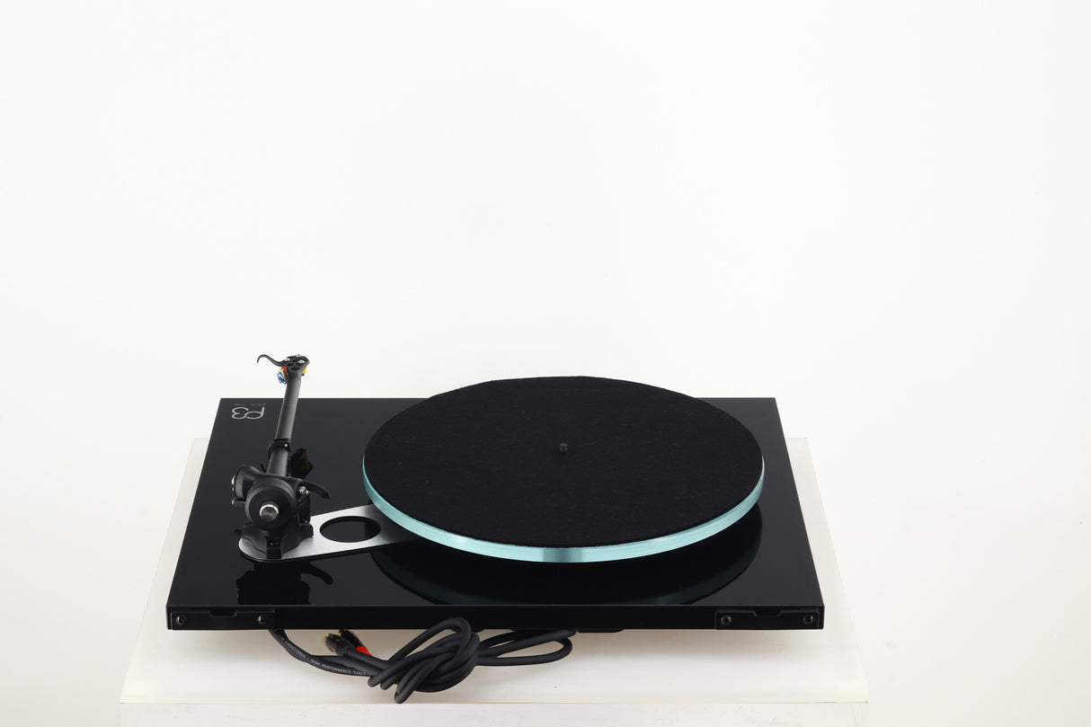 Rega Planar 3 Turntable - Black / Exact Cartridge