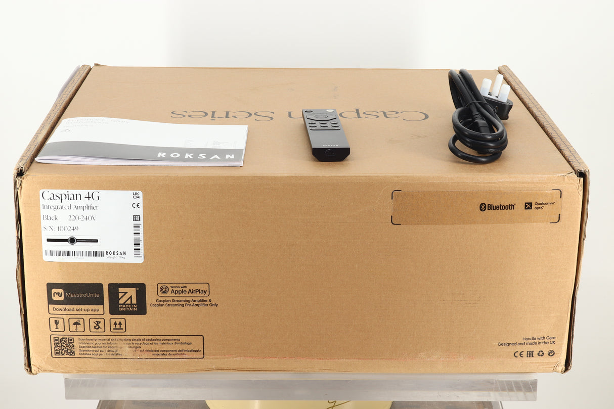 Roksan Caspian 4G Integrated Amplifier - Black