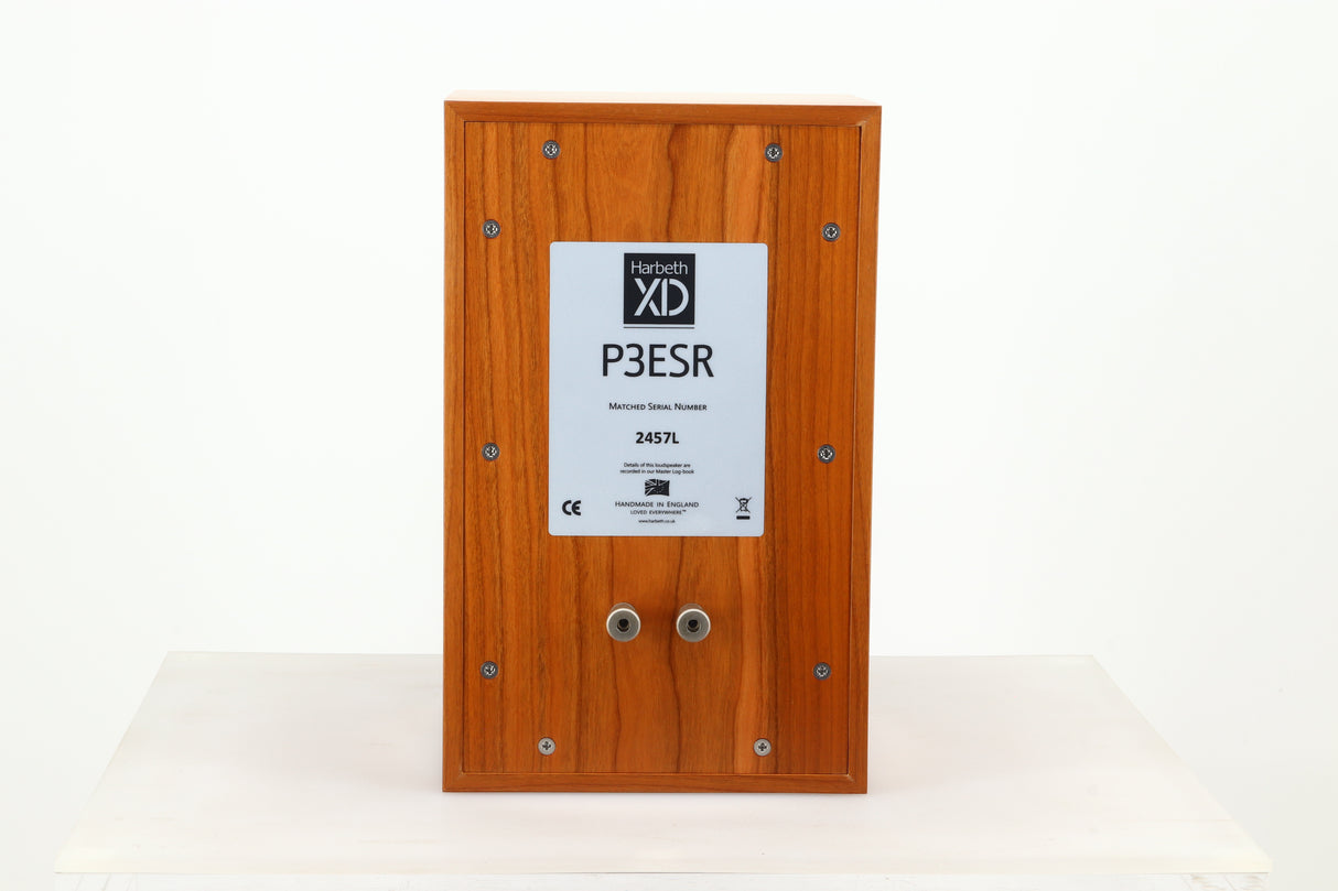 Harbeth P3ESR XD Standmount Speakers - Cherry