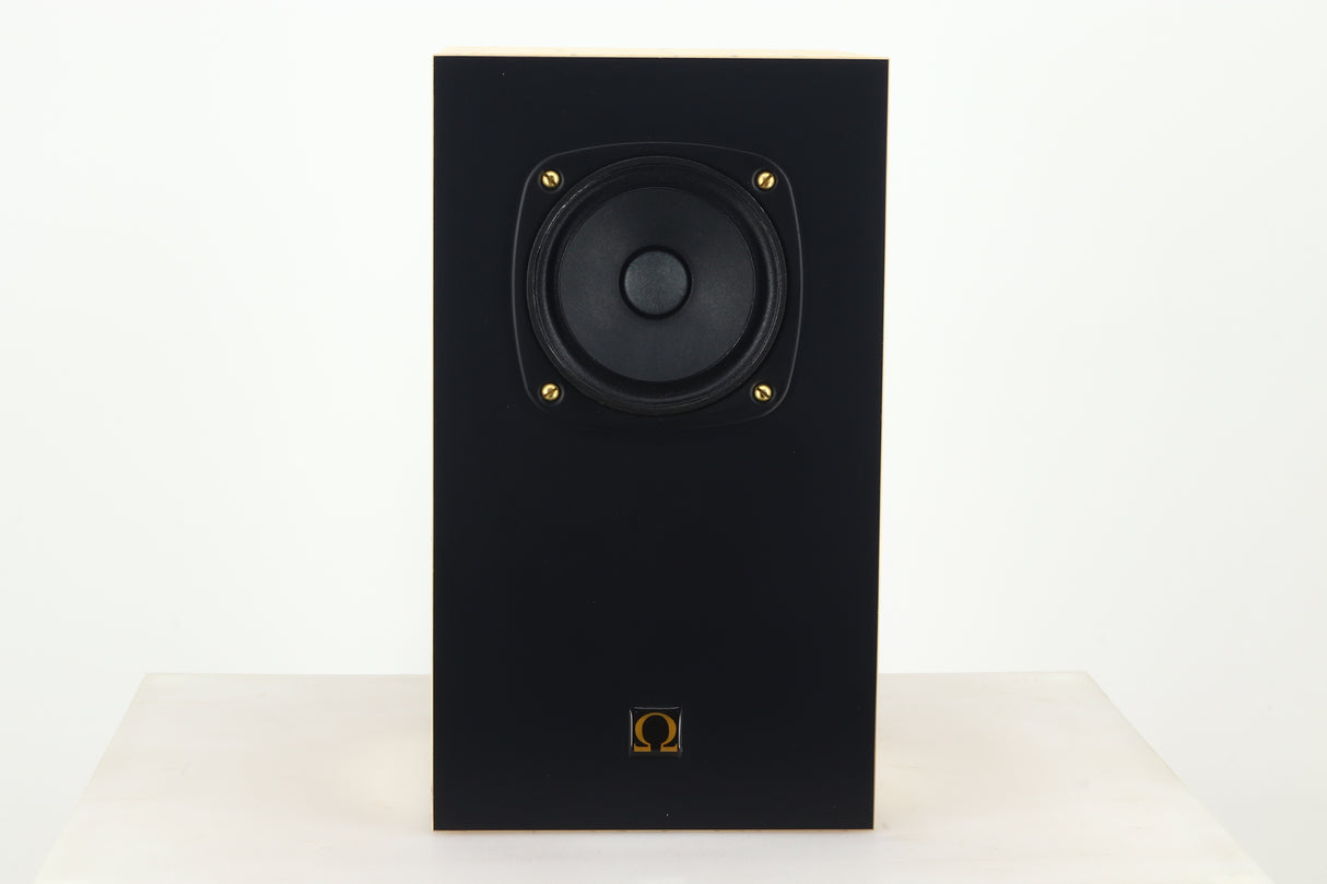 Omega Speaker Systems Super 3T Desktop Loudspeakers - Karelian Birch