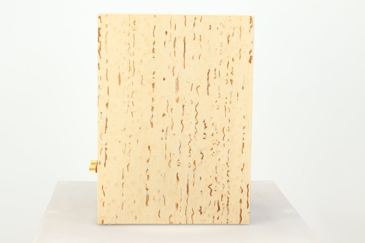 Omega Speaker Systems Super 3T Desktop Loudspeakers - Karelian Birch