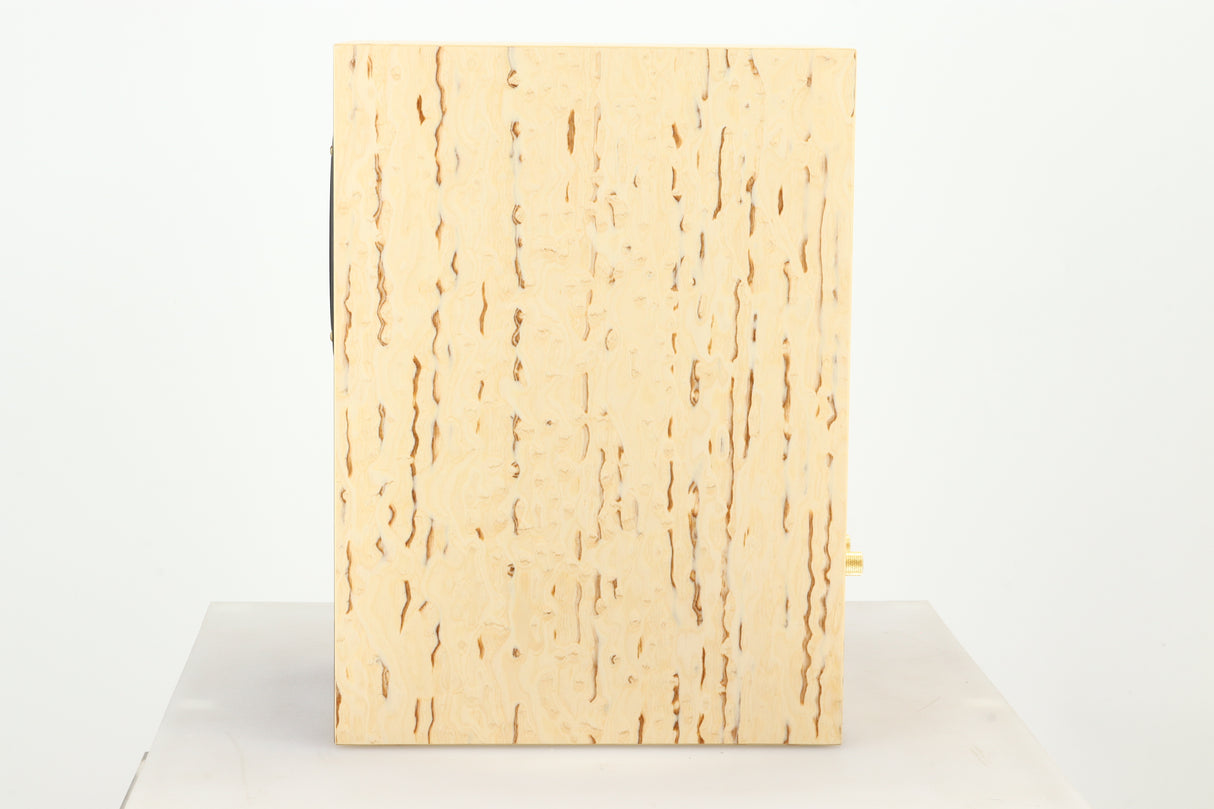 Omega Speaker Systems Super 3T Desktop Loudspeakers - Karelian Birch