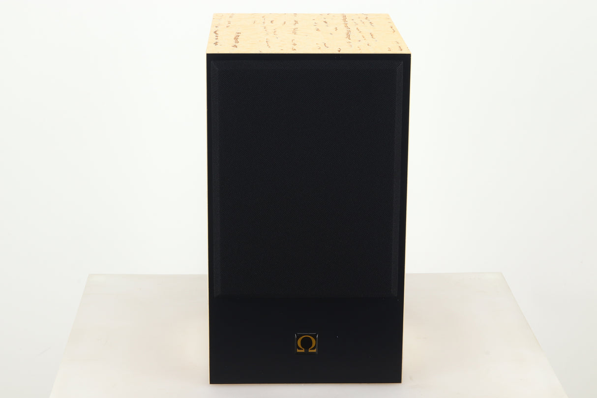 Omega Speaker Systems Super 3T Desktop Loudspeakers - Karelian Birch