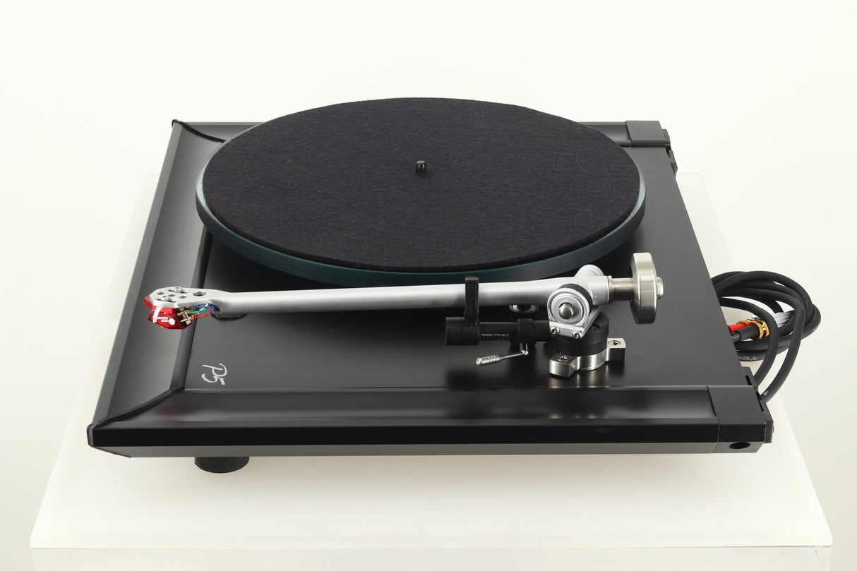 Rega P5 Turntable - Black / TTPSU Power Supply / Dynavector 10x5 Cartridge