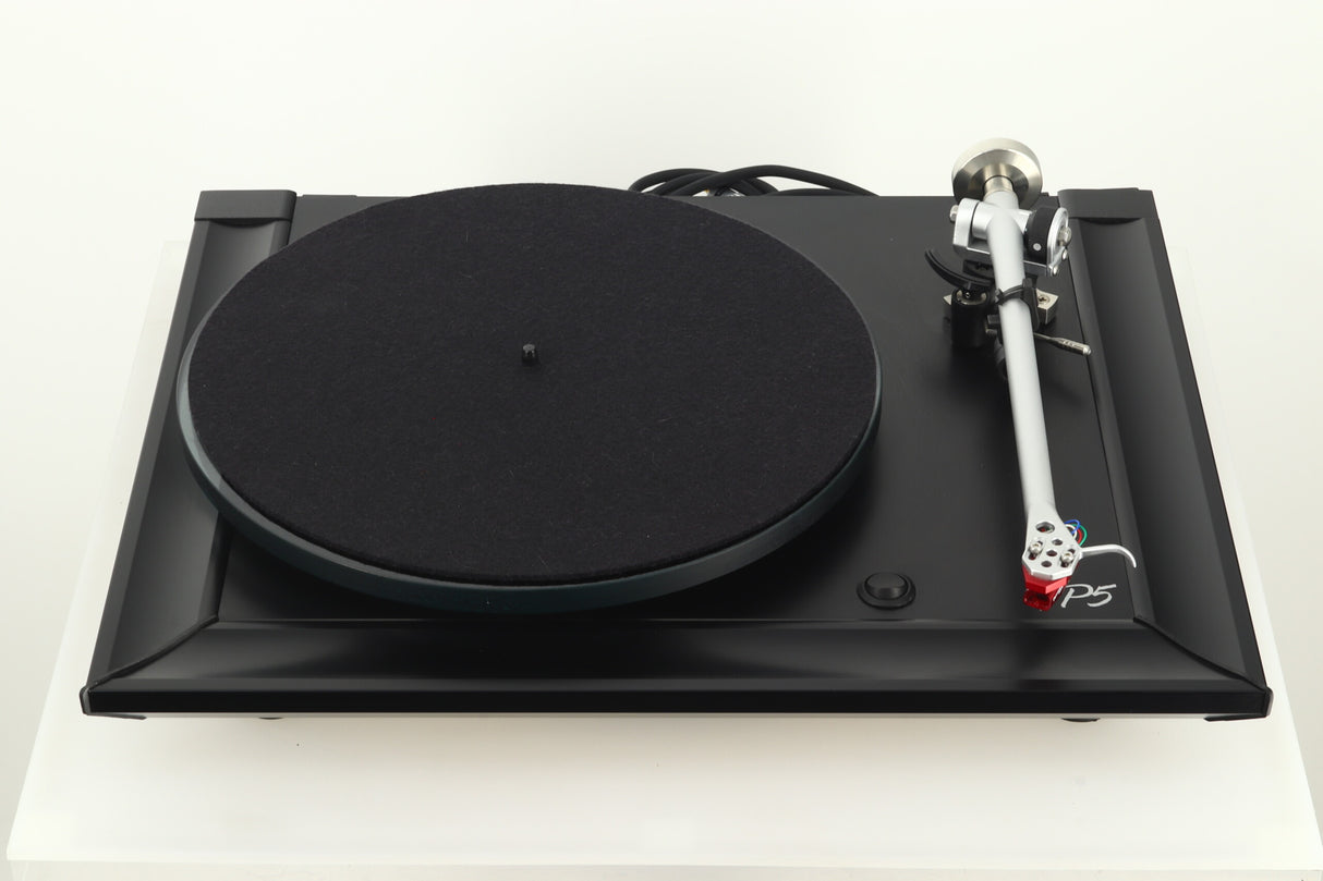 Rega P5 Turntable - Black / TTPSU Power Supply / Dynavector 10x5 Cartridge