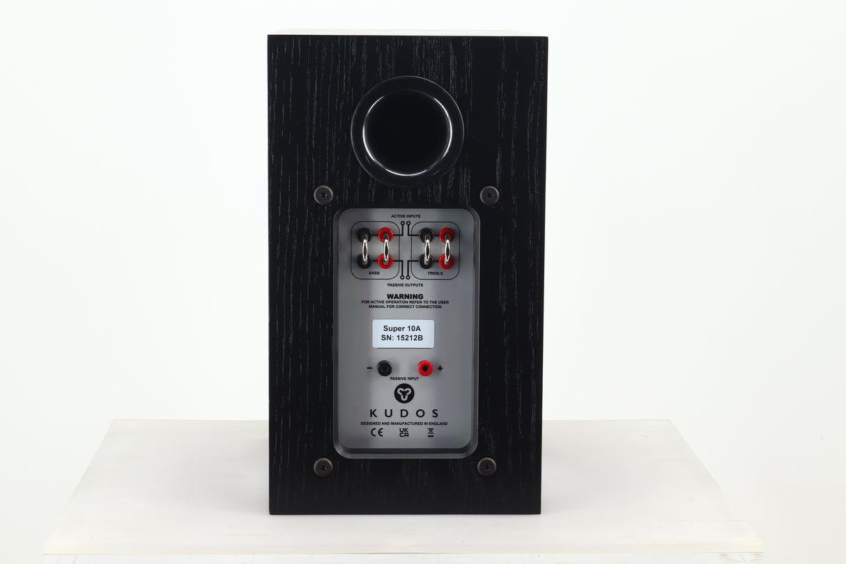 Kudos Cardea Super 10A Standmount Speakers - Black