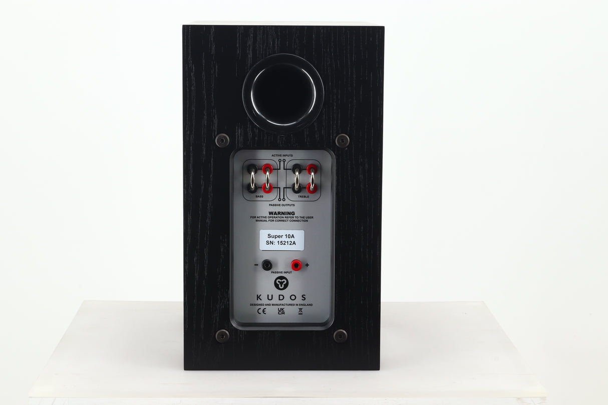 Kudos Cardea Super 10A Standmount Speakers - Black