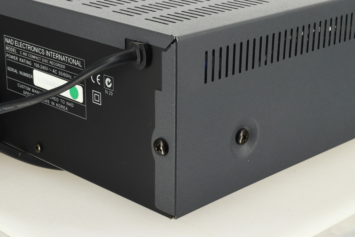 NAD C-660 CD Recorder