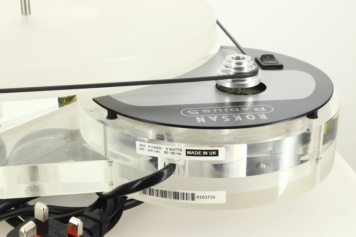 Roksan Radius 5 Turntable - Acrylic