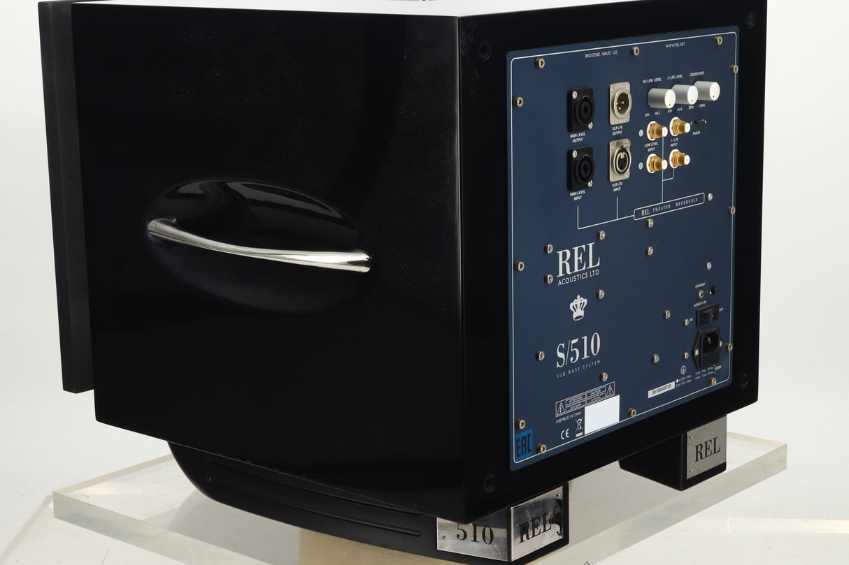 REL Acoustics S/510 Subwoofer - Piano Black