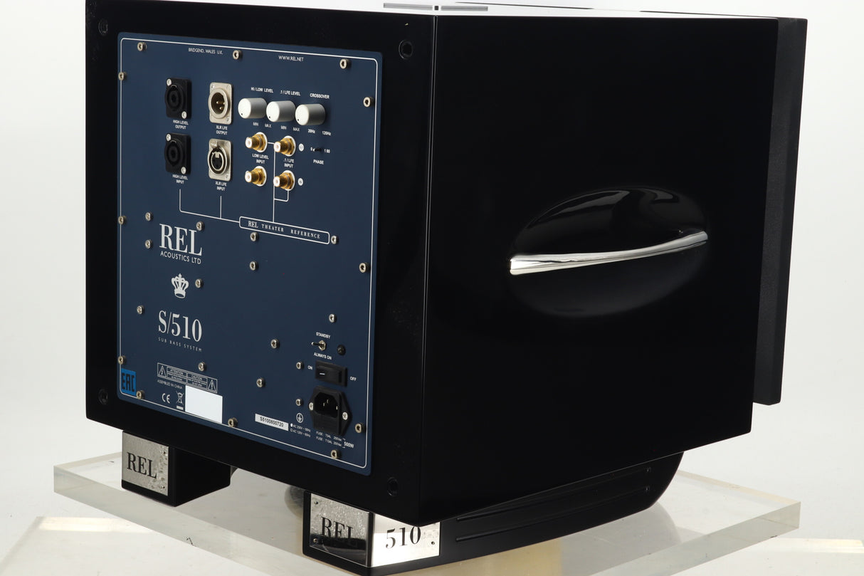 REL Acoustics S/510 Subwoofer - Piano Black