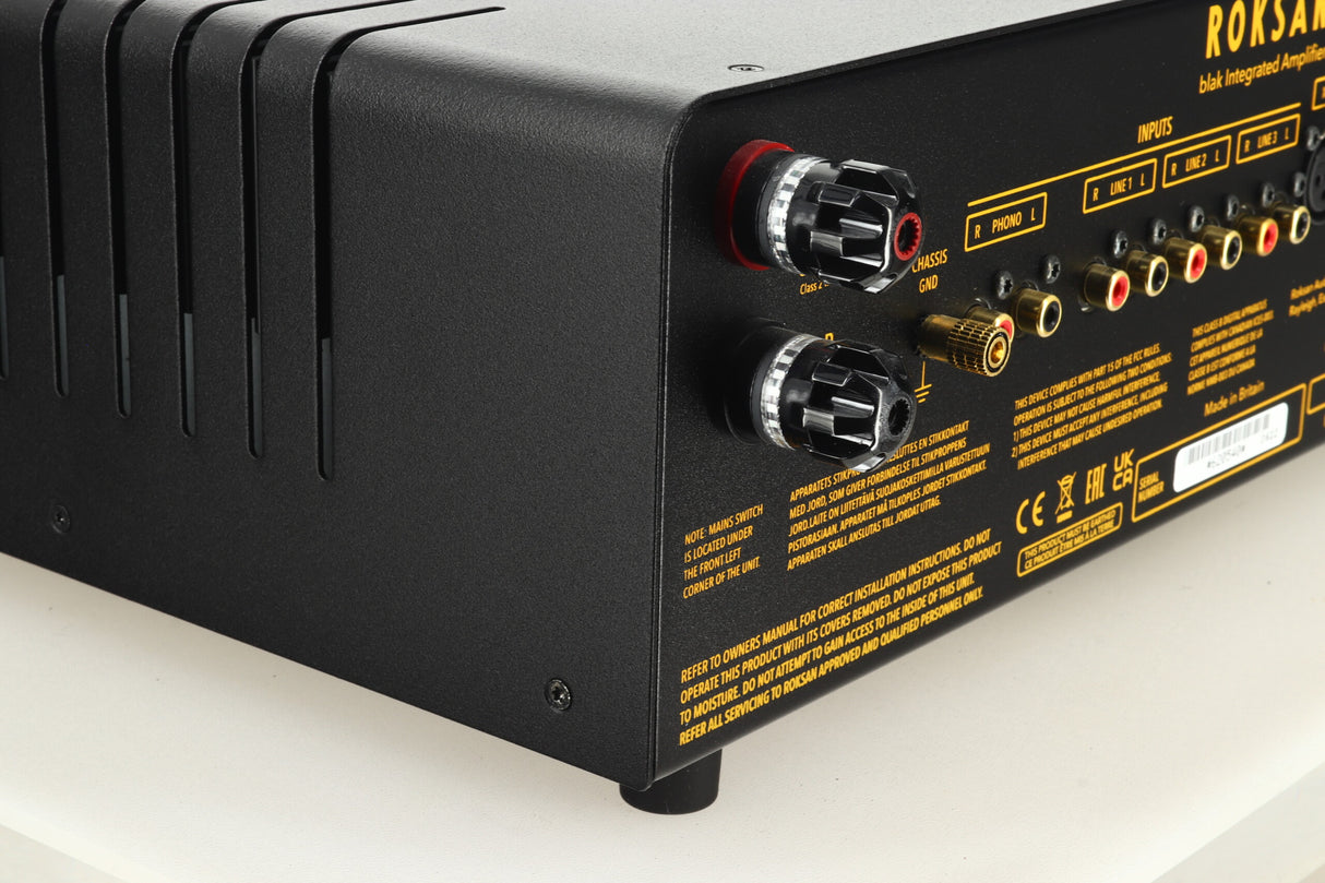 Roksan BLAK Integrated Amplifier - Charcoal