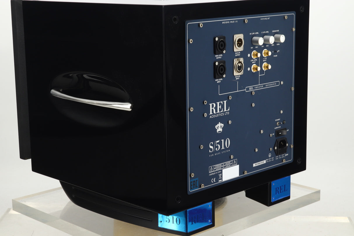 REL Acoustics Serie S/510 Subwoofer - Piano Black