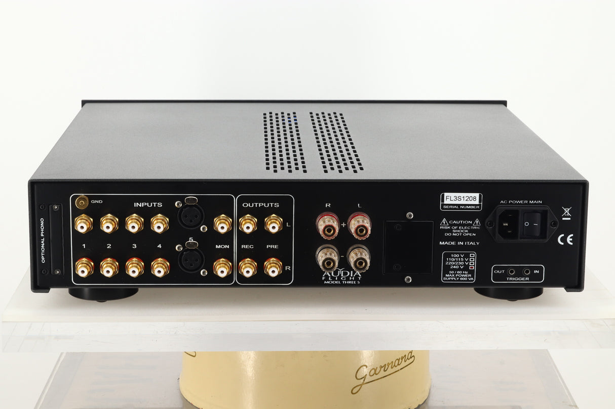 Audia Flight FL3 S Integrated Amplifier - Black