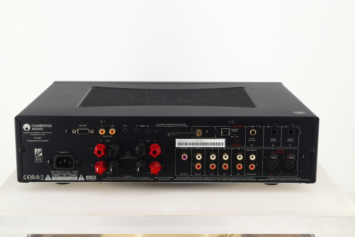 Cambridge Audio CXA 81 Integrated Amplifier - Lunar Grey