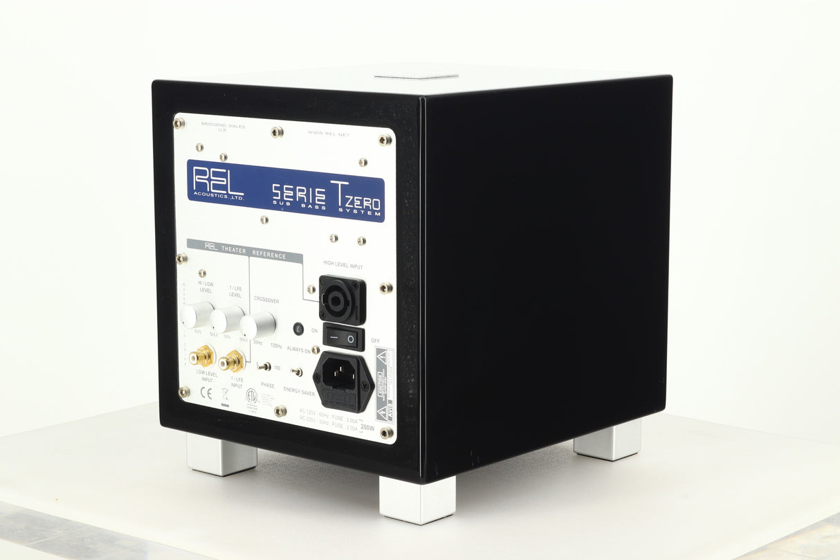REL T-Zero Subwoofer - Piano Black