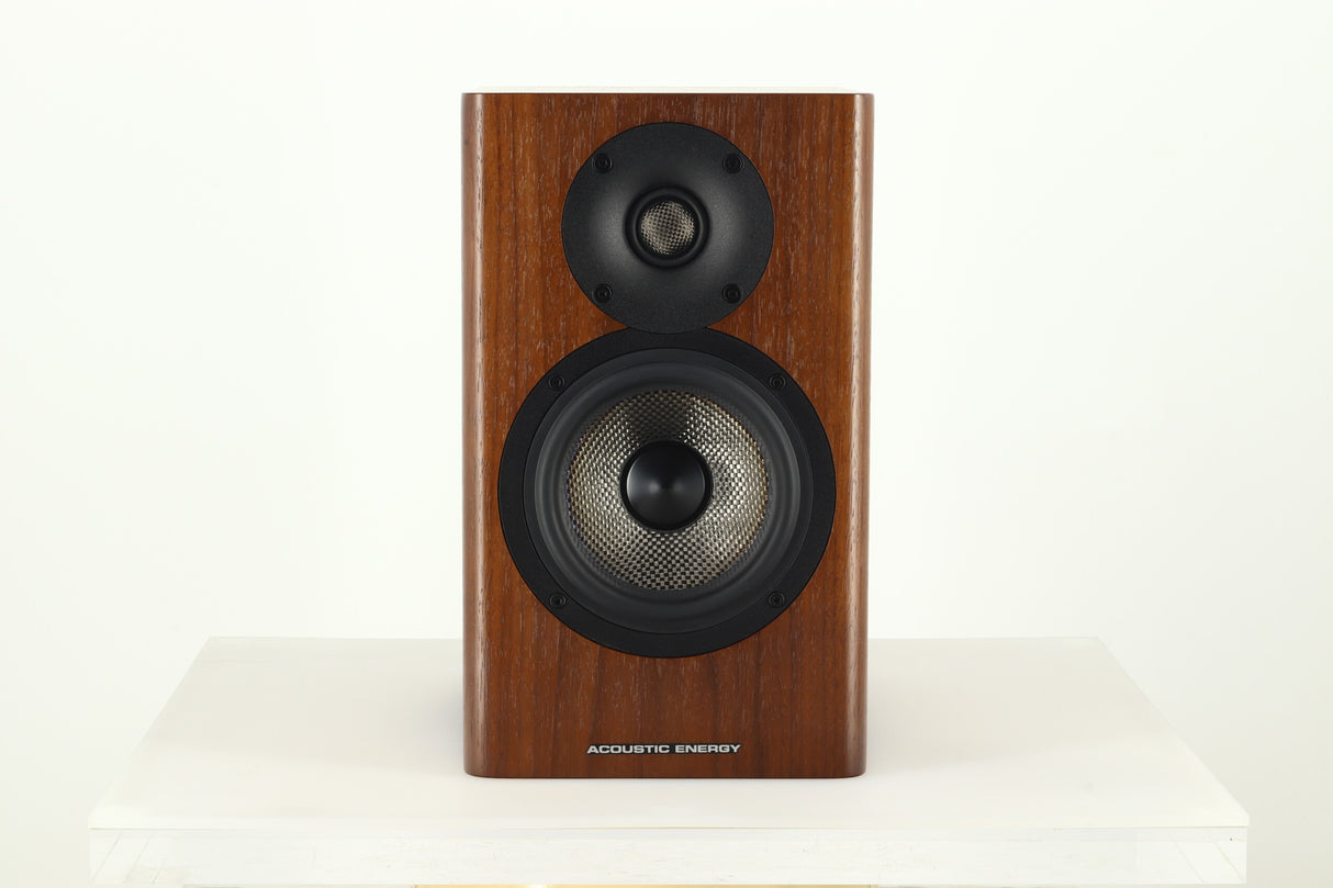 Acoustic Energy AE500 Standmount Speakers - Walnut