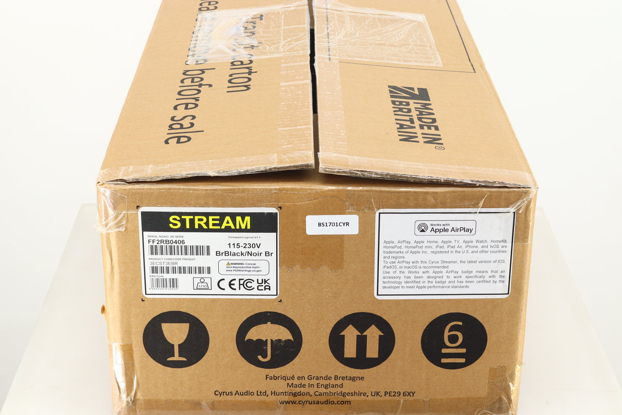Cyrus Classic Stream Streamer - Brushed Black