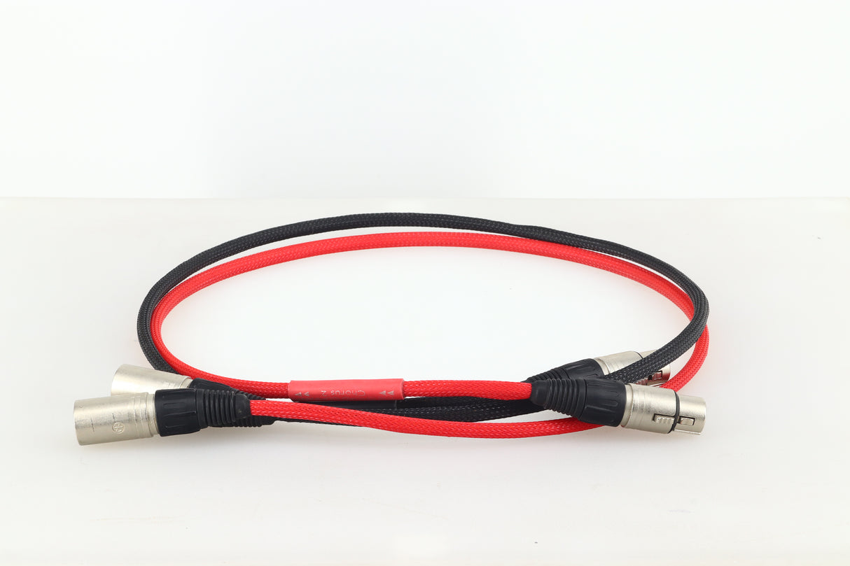 Chord Company Chorus 2 XLR-XLR Interconnect Cables 1.0m Pair