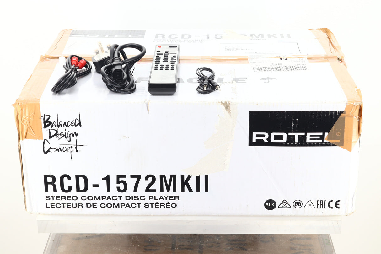 Rotel RCD-1572 MKII CD Player - Black
