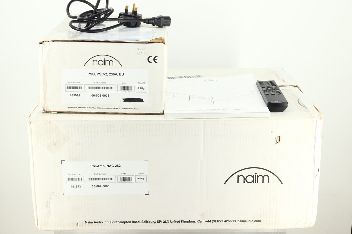 Naim NAC 282 Pre Amplifier / NAPSC Power Supply (2021)