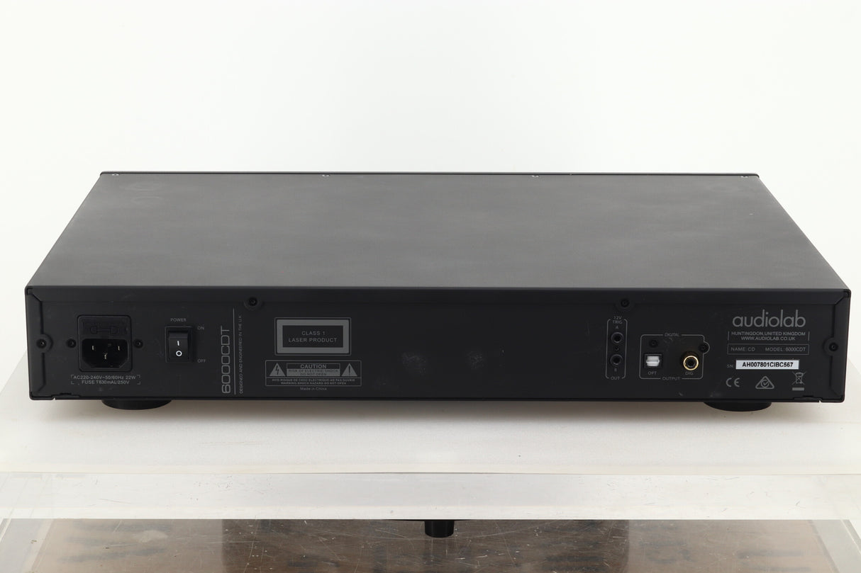Audiolab 6000CDT CD Transport - Black