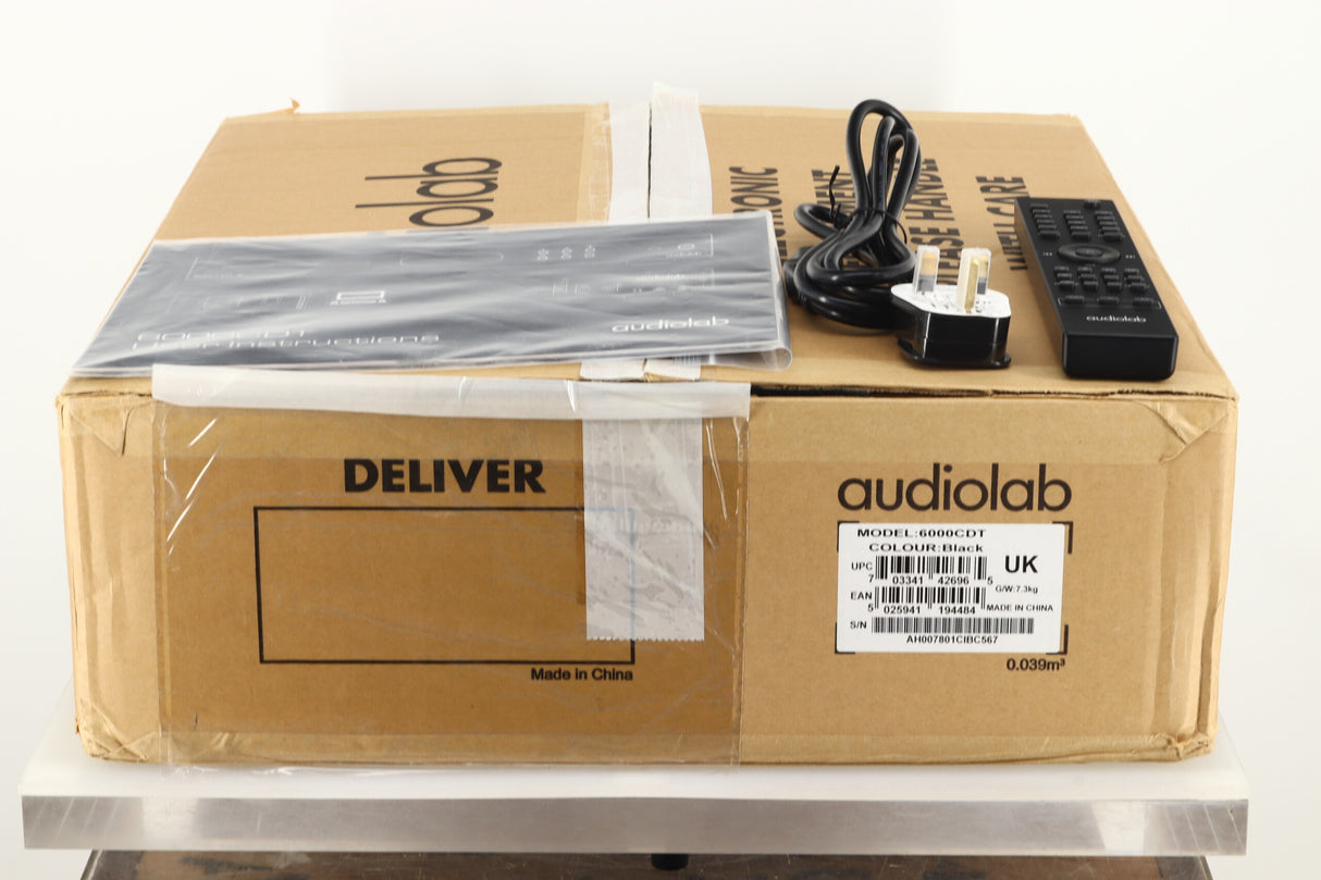 Audiolab 6000CDT CD Transport - Black