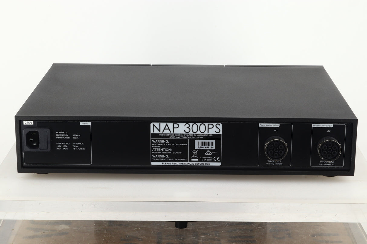 Naim NAP300 DR Power Amplifier / NAP300PS Power Supply