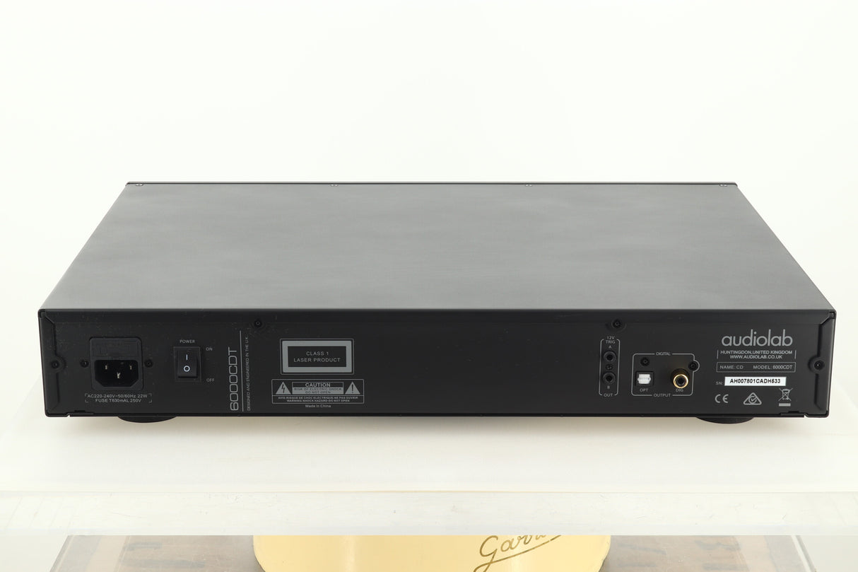 Audiolab 6000CDT CD Transport - Black