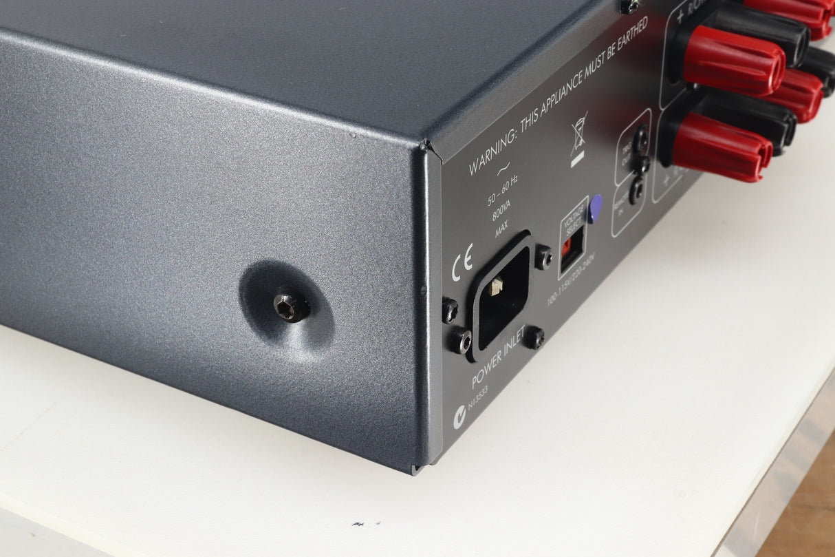 Arcam FMJ P38 Power Amplifier - Black