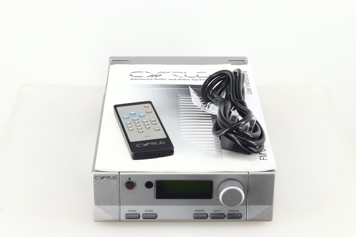 Cyrus FM6 Tuner - Quartz Silver