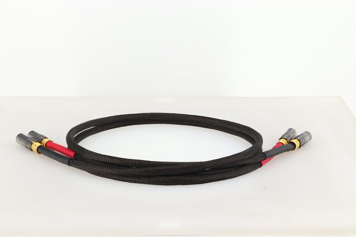 Tellurium Q Black II 1.0m Pair RCA Interconnect Cables