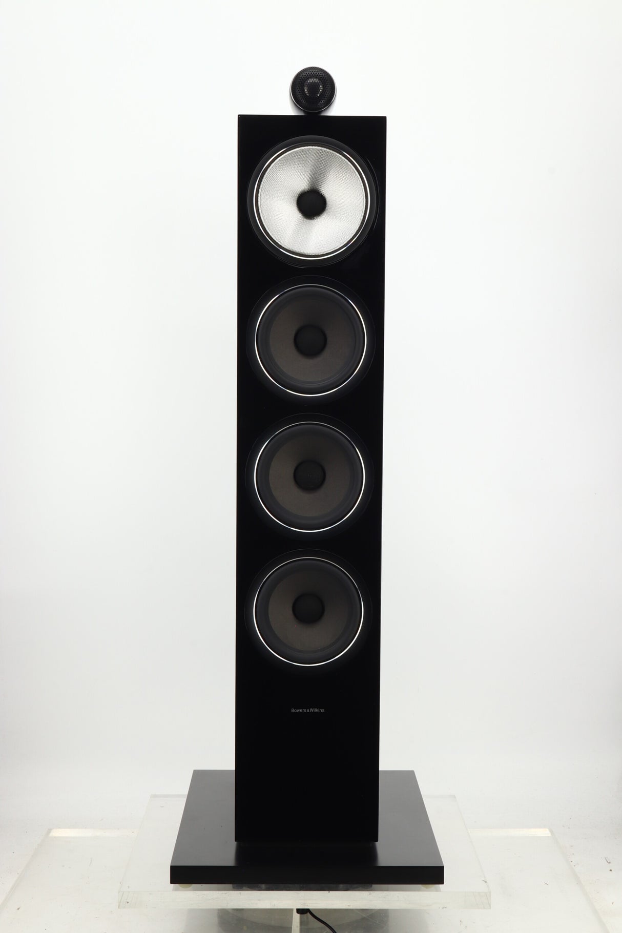 B&W 702 S2 Floorstanding Speakers - Gloss Black