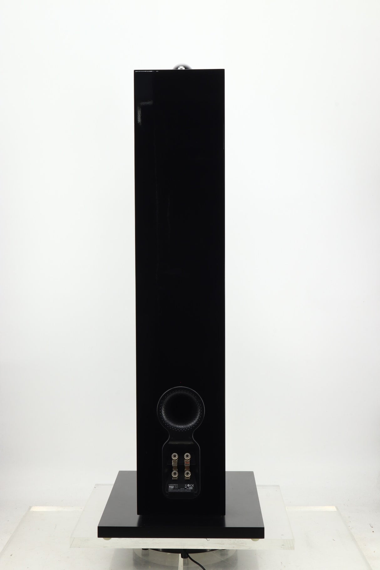 B&W 702 S2 Floorstanding Speakers - Gloss Black