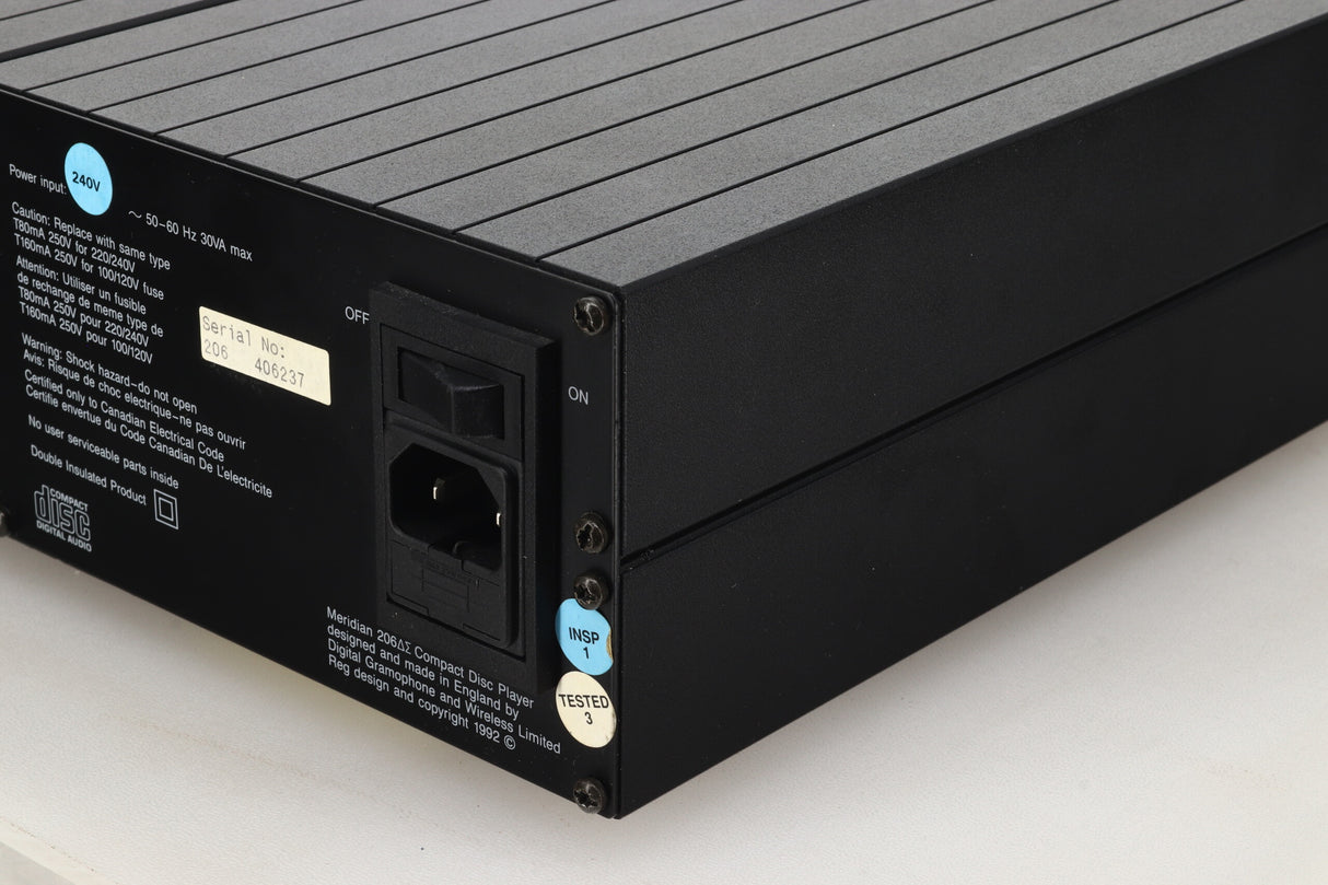 Meridian 206 Delta Sigma CD Player
