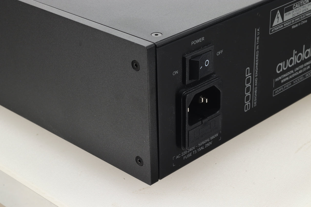 Audiolab 9000P Power Amplifier - Black