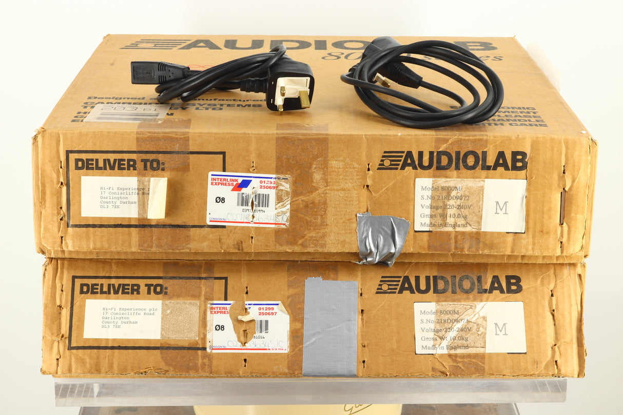 Audiolab 8000M Monoblock Amplifiers