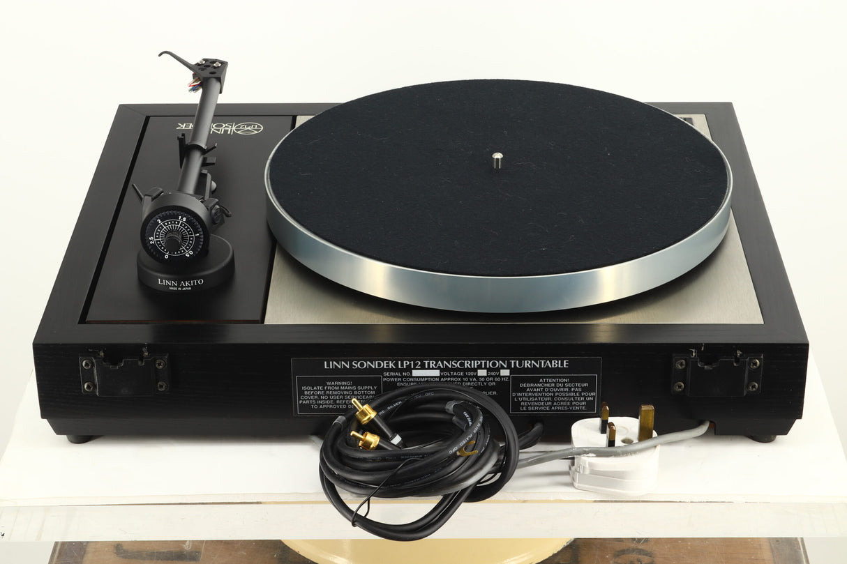 Linn LP12 Turntable - Black Ash / Hercules II / Akito Tonearm / Rega Bias Cartridge